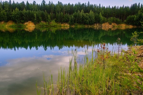 Пейзаж озеро Завьялово