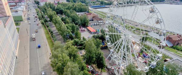 Летний сад Горького Ижевск