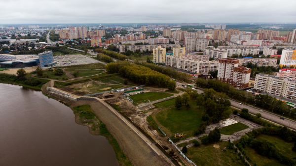 Парк Заречный Тюмень