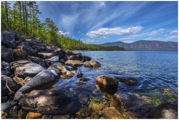 Озеро Байкал прозрачность воды