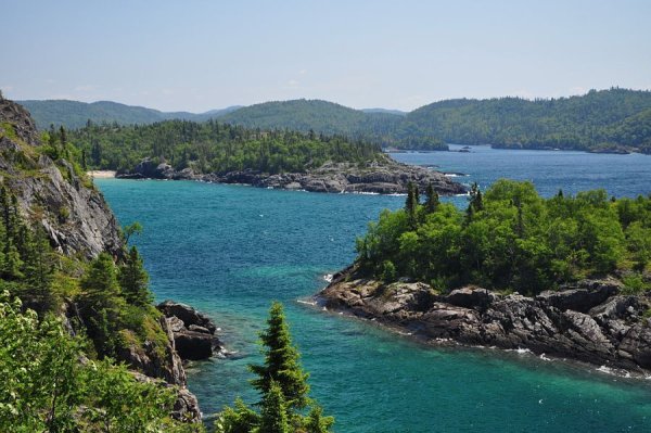 Озеро верхнее Северная Америка