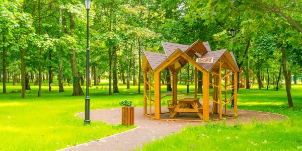 Черкизовский парк беседки