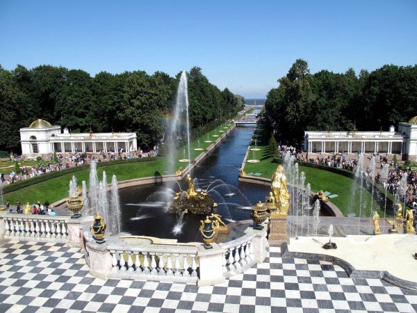 Петродворец Нижний парк