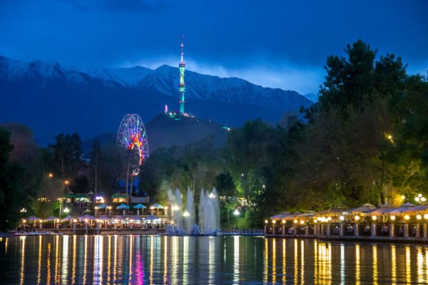 Алма Ата парк Горького