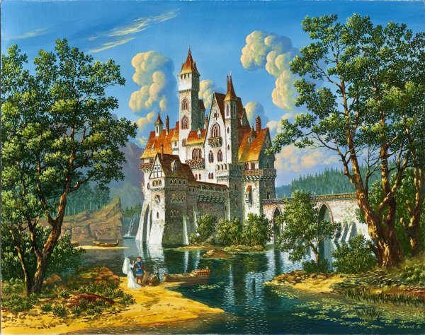 Всеволод Иванов художник замок