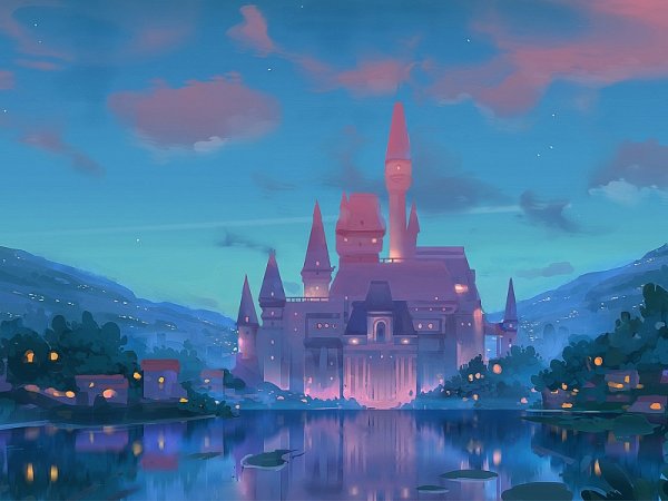 Аниме замок