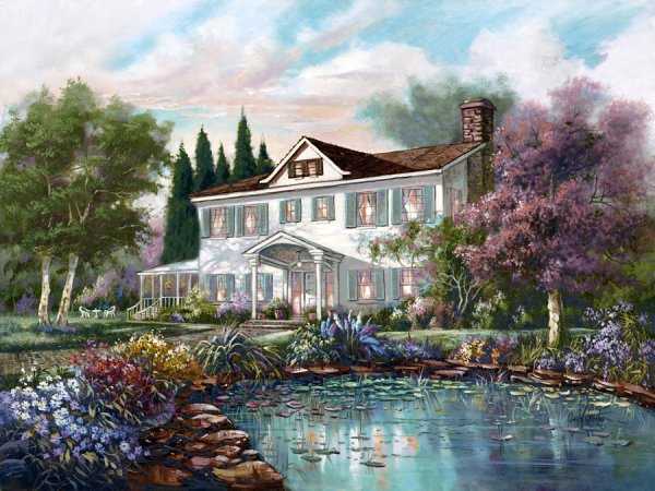 Пейзажи Carl Valente!