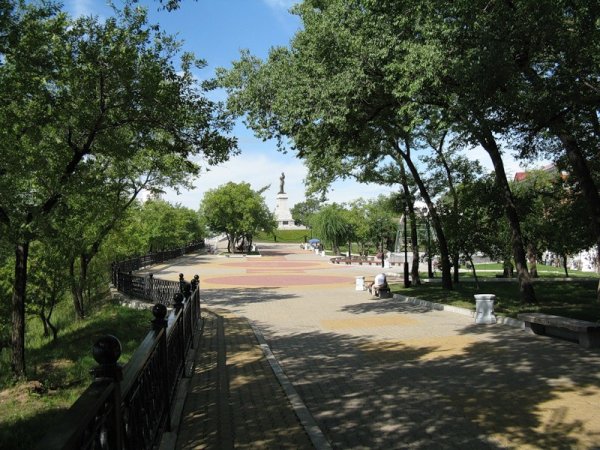 Парк Муравьева Амурского Хабаровск