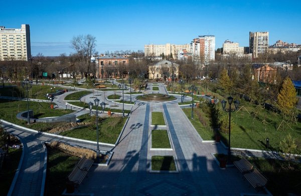 Площадь имени Серышева Хабаровск