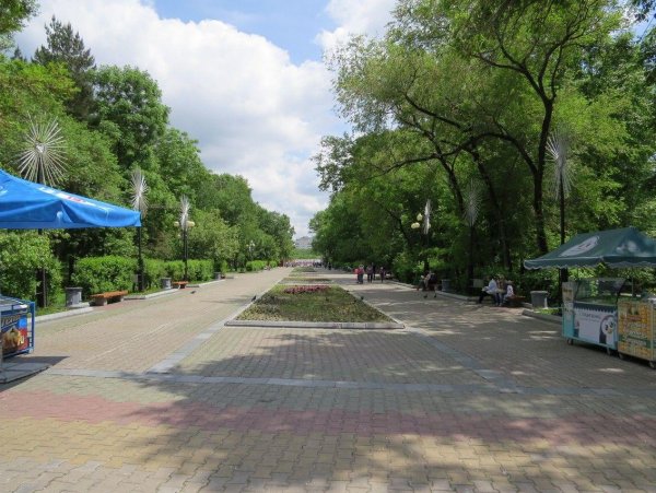 Парк Динамо и Гайдара Хабаровск