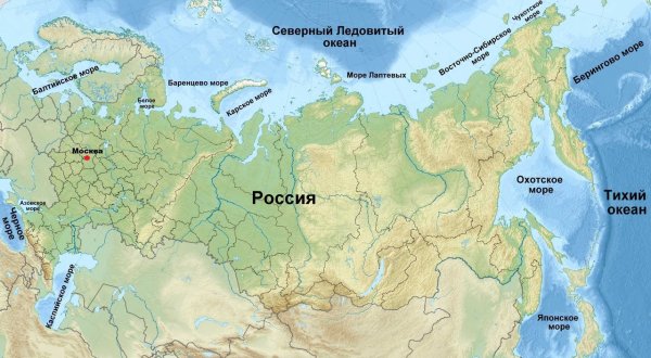 Реки бассейна Северного Ледовитого океана в России