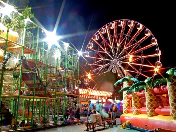 Парк аттракционов Анапа Центральный парк