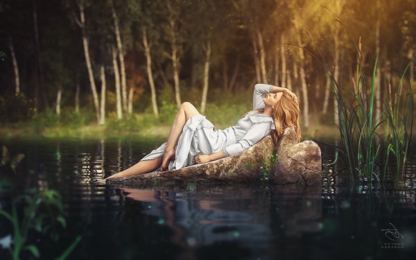 Фотосессия в водоеме