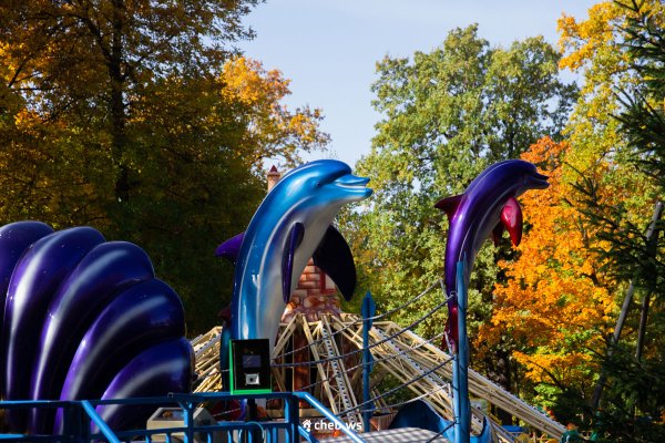 Парк аттракционов в Чебоксарах Лакреевский лес