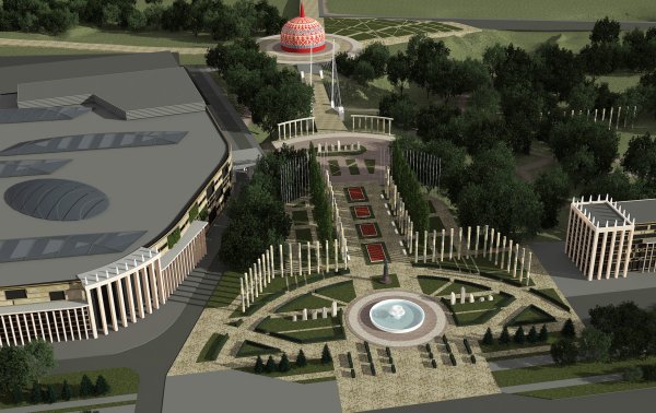 Парк пятьсот летия Чебоксары