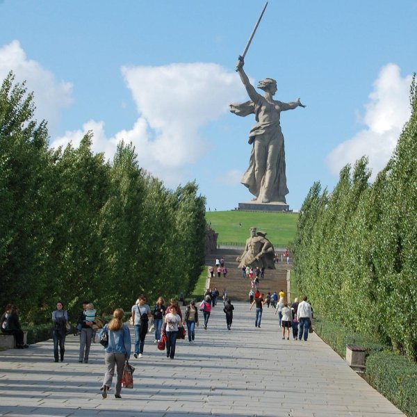 Волгоград Мамаев Курган аллея