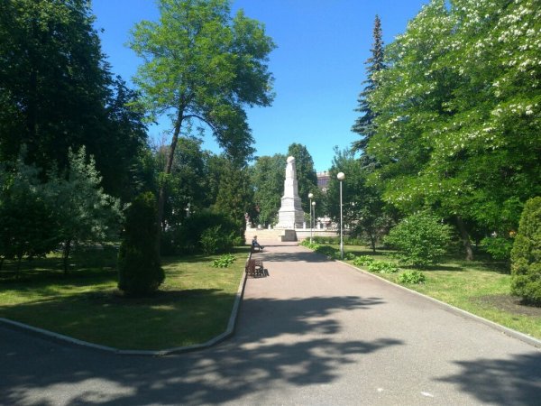 Сад Александра Матросова Уфа