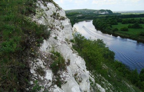 Меловые горы Хвалынск
