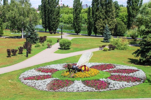 Парк в Тамбове на набережной