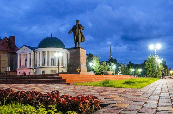 Мичуринск площадь Ленина