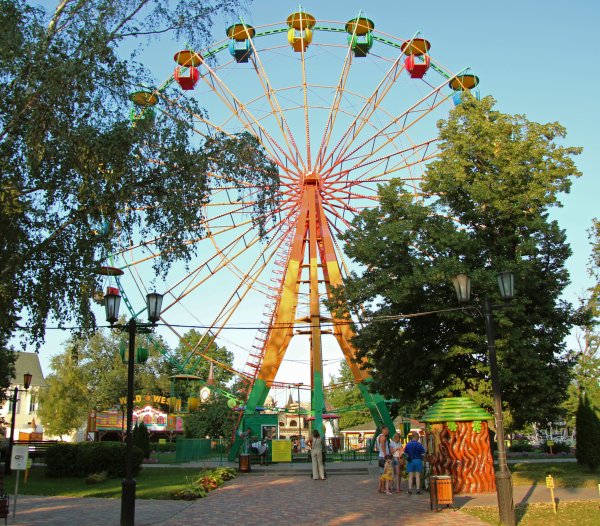 Парк культуры Тамбов аттракционы