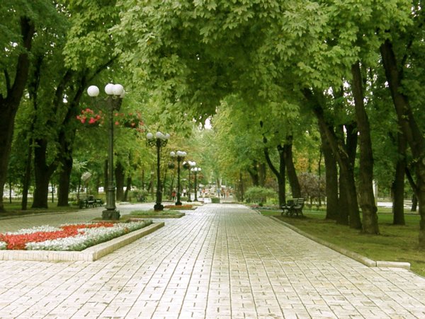 Сквер Пушкина Донецк