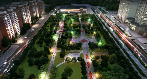 Парк Южный Екатеринбург ботаника
