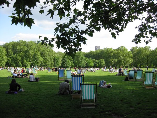 Грин парк пикник в Лондоне