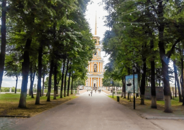 Соборный парка Рязанский Кремль