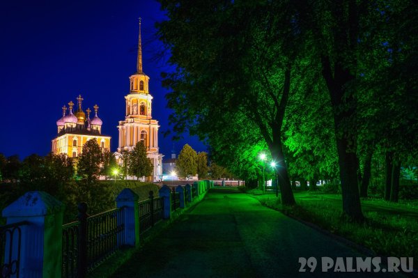 Соборный парк Рязанского Кремля