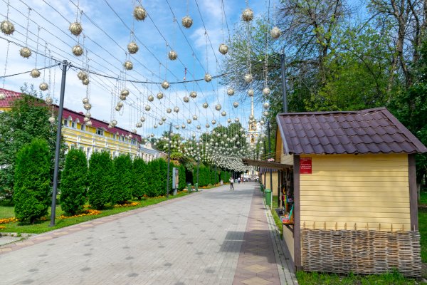 Кремлевский сквер Рязань