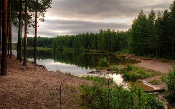 Озеро Песчаное Струги красные