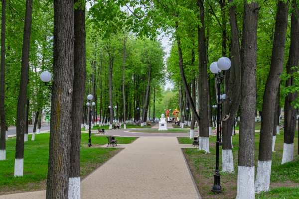 Сквер Гоголя Череповец