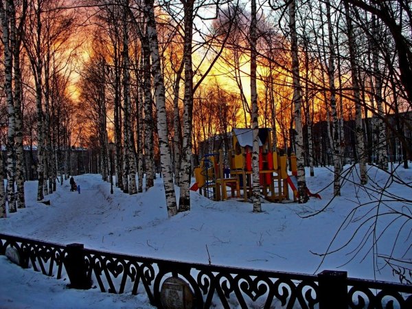 Привокзальный парк Череповец