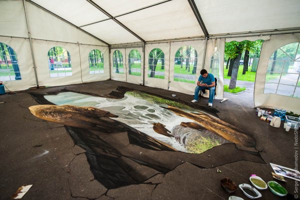 3д рисунок парка