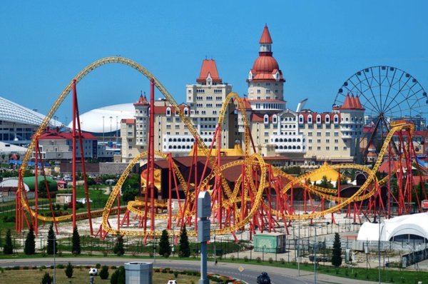 Адлер Сочи парк аттракционов