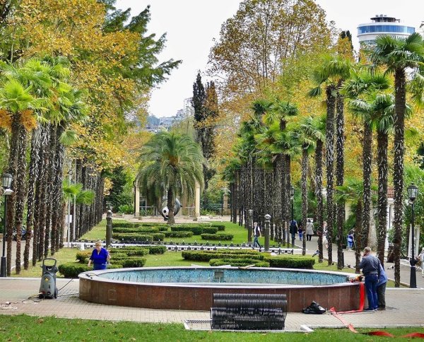 Сочи Центральный парк Ривьера