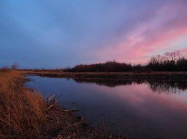 Озеро зеркальное Оренбургского района Оренбургской области