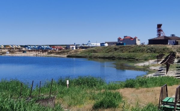 Соленое озеро Тюмень