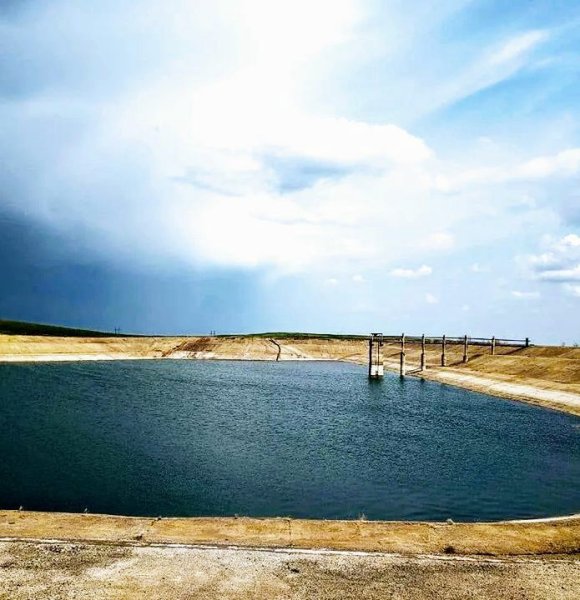 Бетонное озеро Оренбург