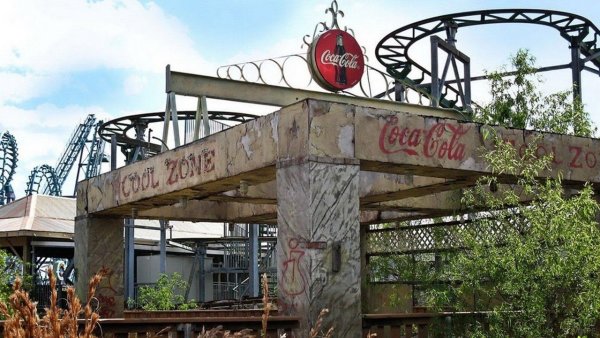 Парк Six Flags новый Орлеан