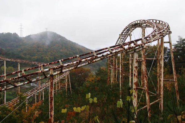 Такаканонума Гренландия заброшенный парк