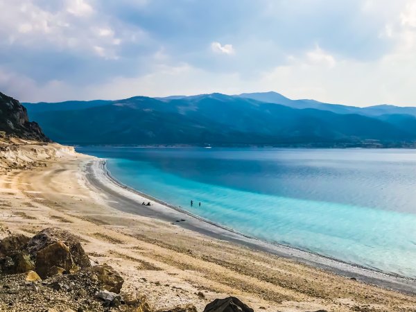 Озеро Салда турецкие Мальдивы