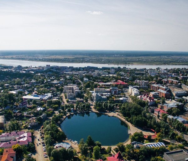 Белое озеро в г. Томске