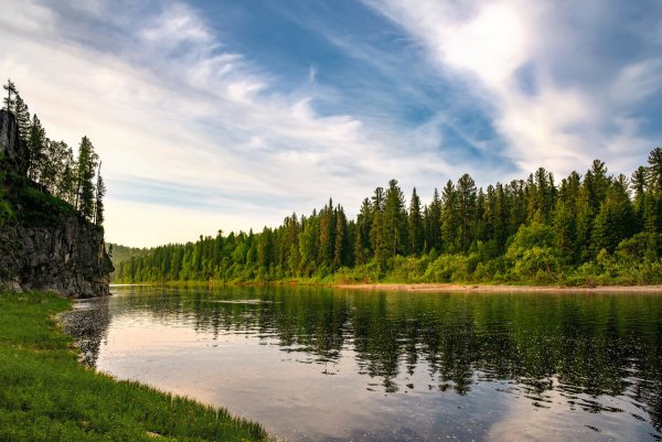 Река Мрассу Горная Шория