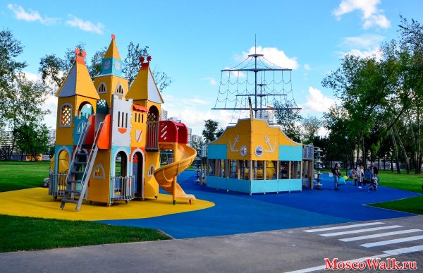 Остров мечты парк детские площадки