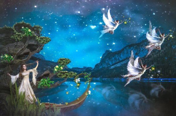 Сказочный мир ночь