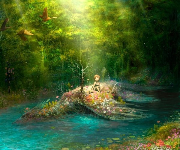 Волшебное озеро Лядов