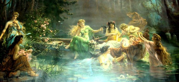 Ханс Зацка нимфы