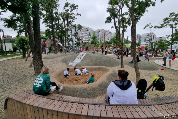 Парк на Шилкинской Владивосток